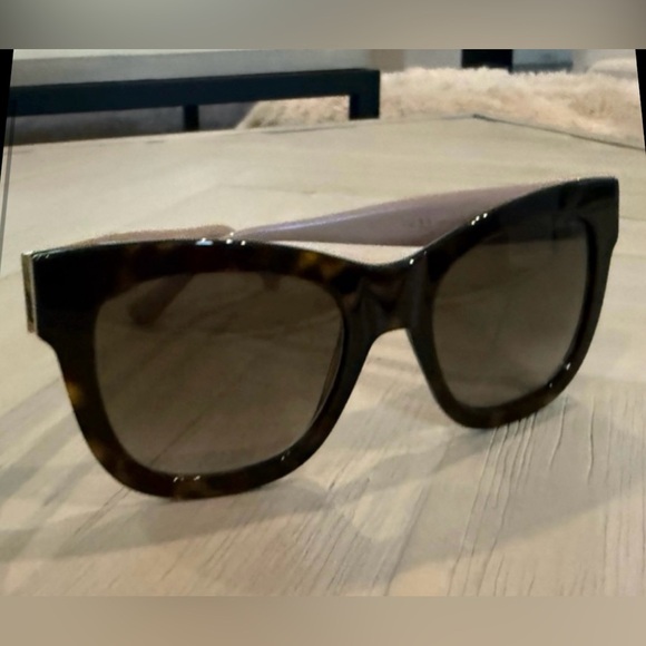 New Jimmy Choo Sunglasses Dark Brown Tortoise shell - Picture 5 of 15